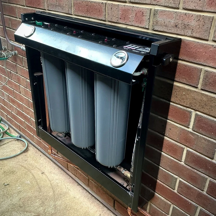Evaporative cooler unit serviced by RHINO